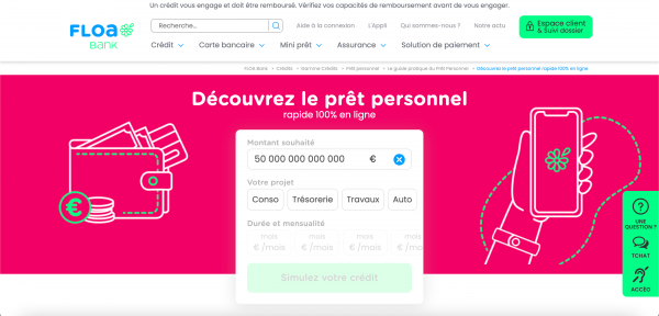 Banque Casino - Crédit jusqu'à 100 000 €