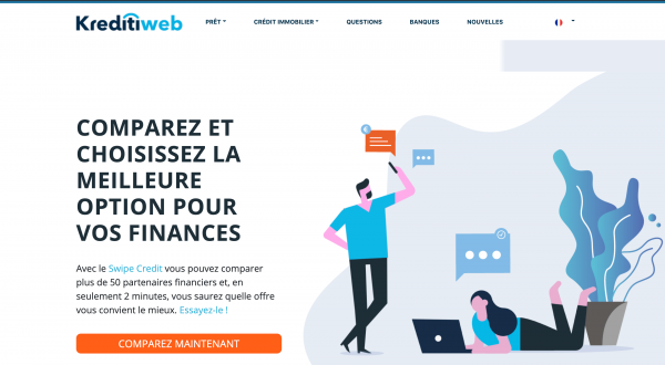 Kreditiweb - Crédit jusqu'à 50 000 €